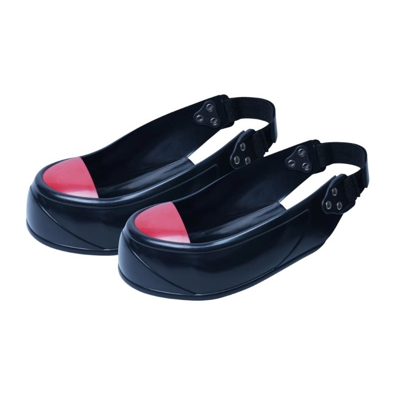 Steel Toe Caps for Shoes Safety Overshoes with Adjustable Strap For Foot Protective Covers In Construction And Warehouse