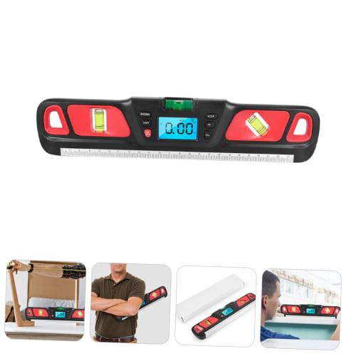 Angoily High-Precision Level, Mini Balance Ruler with Bubble, Portable Level Measuring Instrument for Home and Industrial Use