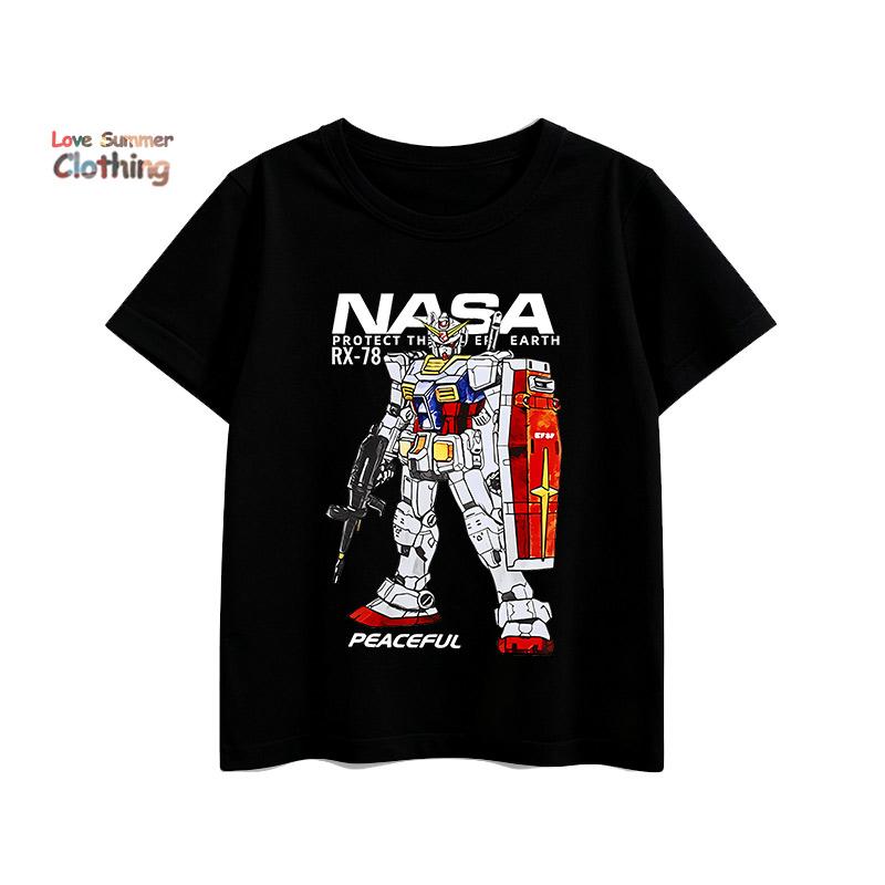 

Новинки 2025 Толстовка с капюшоном GUNDAM для мальчиков Пуловер Толстовка Робот Детская Толстовка Пуловер Крутая Возраст 4-14 Дышащий Полиэстер 14T золотой