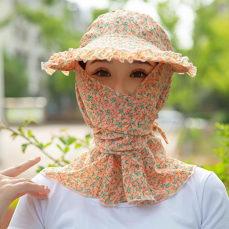 Wide Brim Bucket Hat Sunscreen Tea Picking Cap New Sun Hat  Outdoor