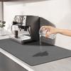 Coffee Mat For Countertops Waterproof For Countertop Accessories Fit Under Maker Espresso Machine Absorbent Hide Stain Rubber