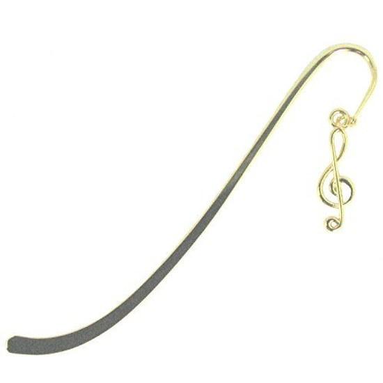 Nagao Shiori Bookmark Melody Gold Plated Made Japan