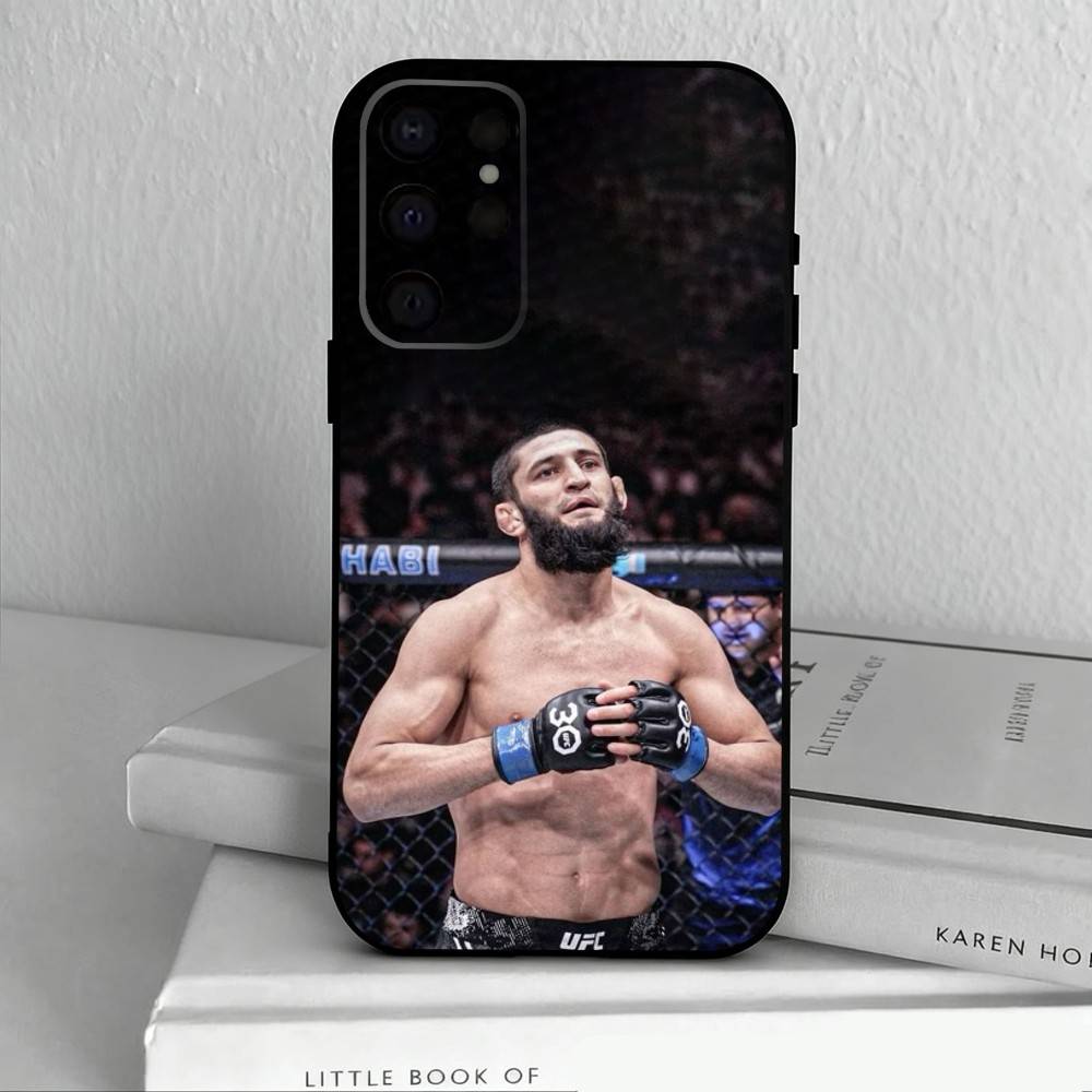 K-Khamzat C-Chimaev-v Handyhülle Für Samsung S25,S24,S21,S22,S23,S30,Ultra,S20,Plus,Andere Weiche Schwarze Hülle
