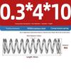 Spring Steel Pressure Return Spring Assortment 0.3/0.4mm Wire Dia 5-20mm Length for Hobbyist Craft Making Projects