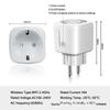European Standard WiFi Smart Socket with Google Alexa/Alice Voice-Controlled Timing