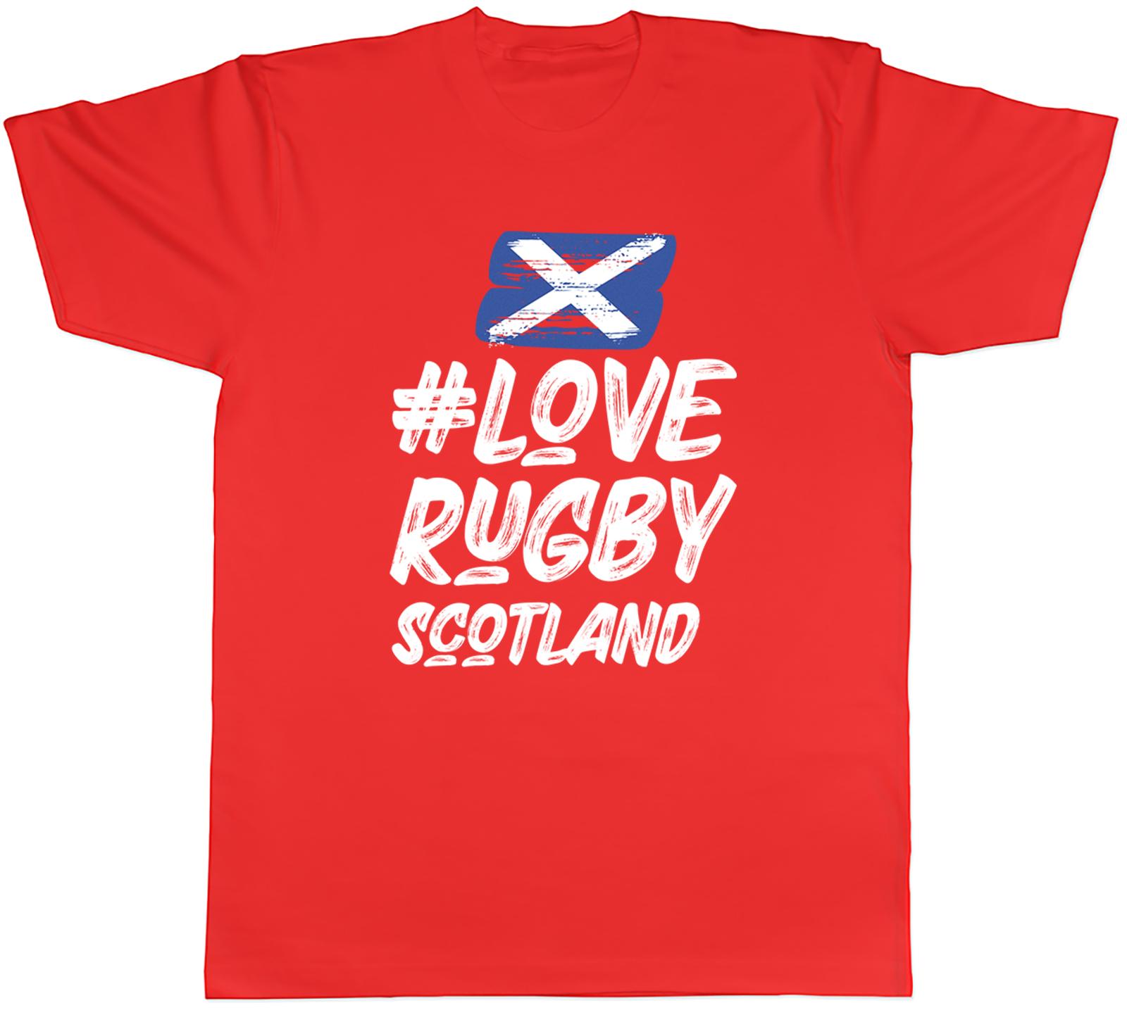 Scotland Rugby Supporter Fan Unisexs TShirt Tee Gift Top S
