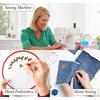 DIY 1300yards 203 Sewing Thread Strong Upholstery 21 Colors Jeans Thread Thick Polyester Thread Hand & Sewing Machine