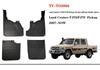 Compatible with Toyota Land Cruiser LC70 FJ79 FJ71 Mud Flaps
