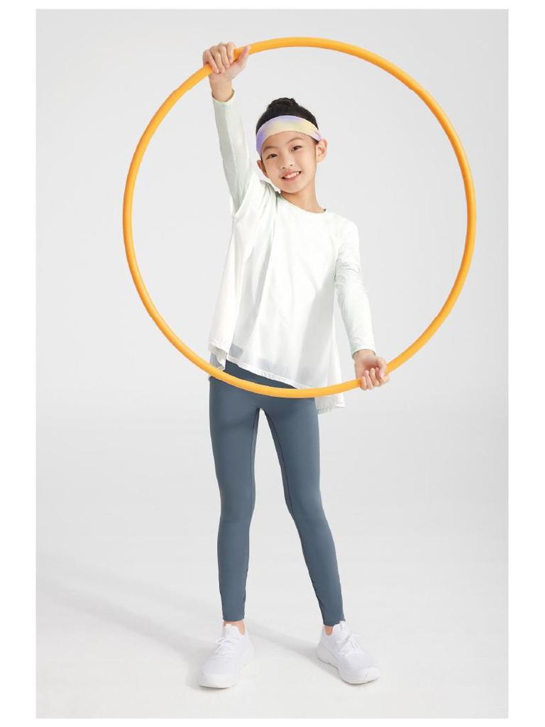 Summer UV Protection Ice Silk Girls' Quick-Dry Yoga Pants