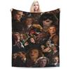 I-Interview With The Vampire Iwtv Blanket  Soft Pattern Plush Throw Blanket For Child Living Room Flannel Bedspread Bed Cover