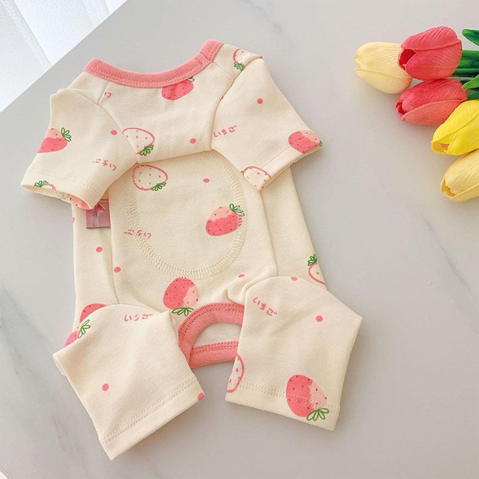 

Универсальная модная пижама для собаки и кошки S бежевый