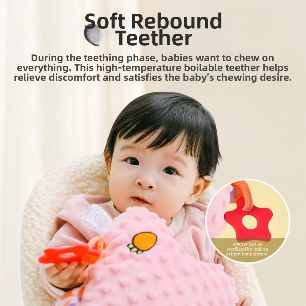 Soft Baby Appease Doll Lion Rabbit Animal Stuffed Toys Fashion Plush Animal Placate Dolls  Girl Boy