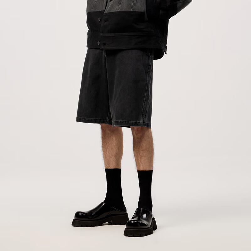 CROQUIS Men's Casual Loose Denim Shorts