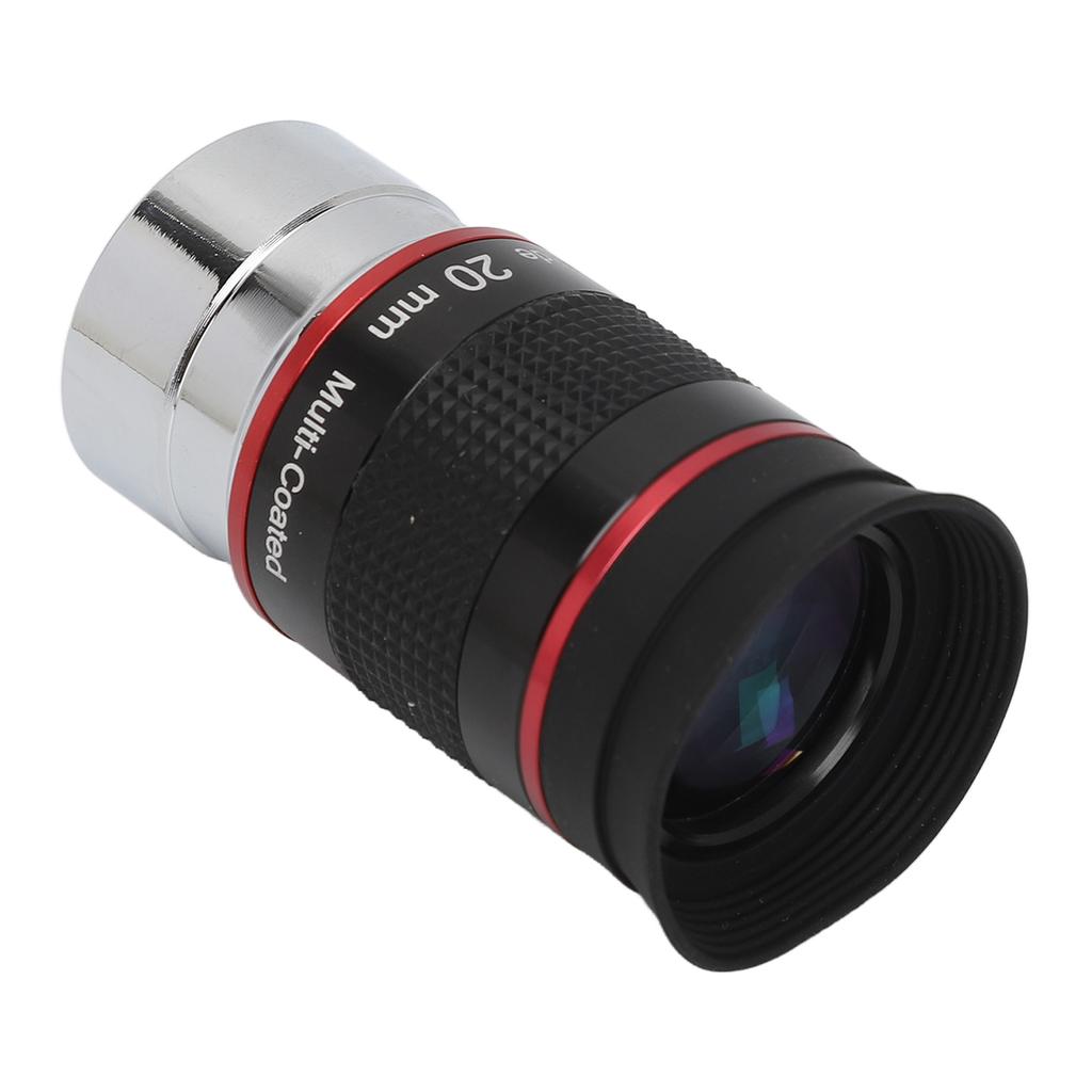 Multi Coated Eyepiece 20mm 68 Degree Ultra Wide Angle Eyepiece for 1.25 Inch Interface Astronomical