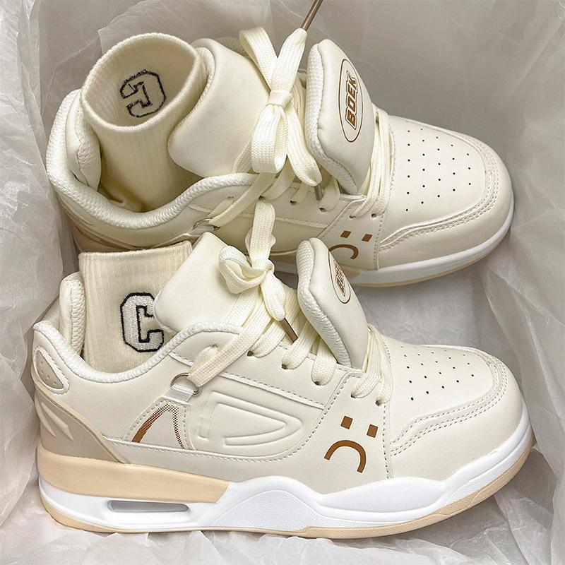 Versatile Bread Shoes, Air-cushioned Height-increasing Casual Shoes, Student Running Shoes