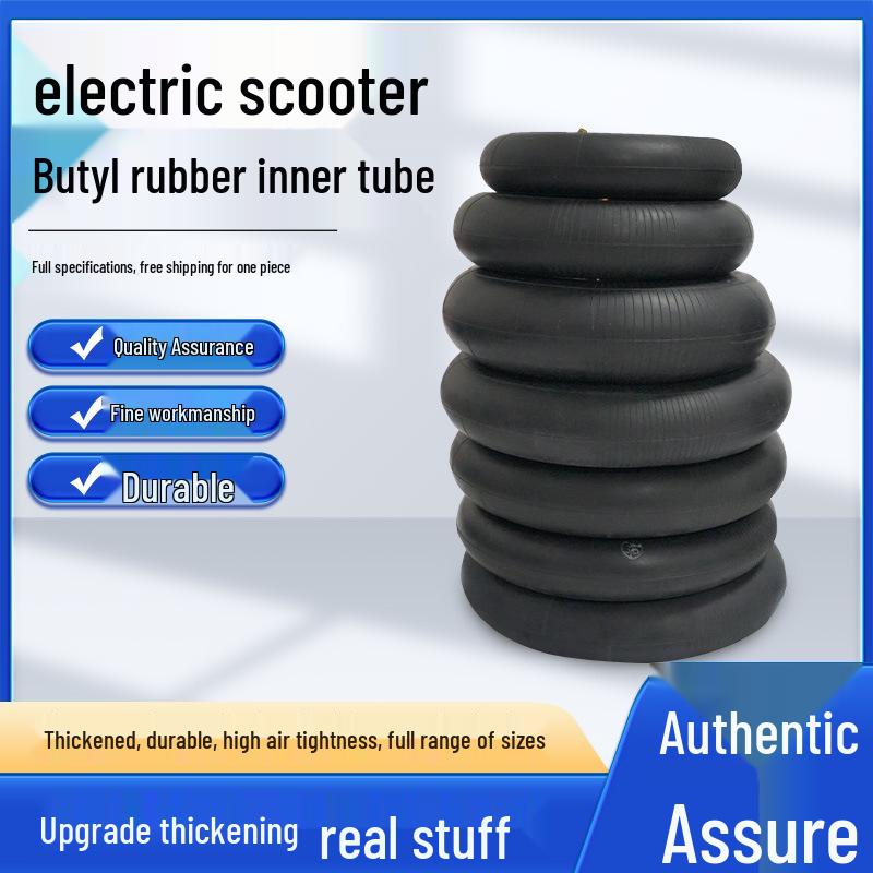 

10-Inch Thickened Butyl Rubber Electric Scooter Inner Tube 200*50 bent valve