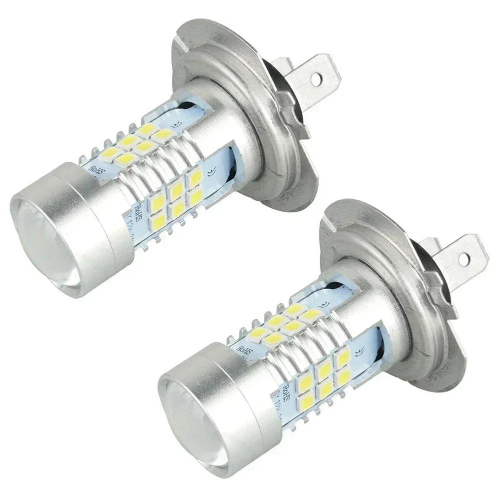 2pcs H7 LED Headlight Bulb Kit Interior Light 6000K LED Headlight Car Fog Light High And Low Beam Super Bright Car Parts