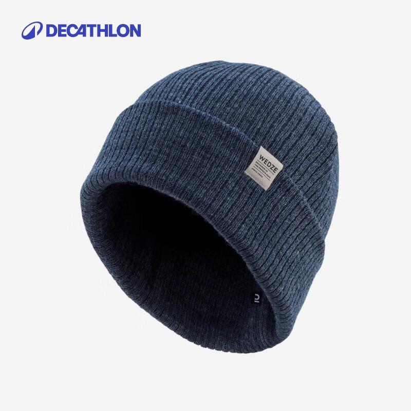 Теплая взрослая лыжная шапка Decathlon One Size