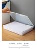 Transparenter Kunststoff A4 Schreibtischorganizer mit Deckel - Staubdichte quadratische Ablagebox