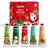 5-Pack Xmas Hand Cream Gift Set, Scented Hand Lotion Kit 30g, Hydrating Moisturizing Hand Care Set for Women Girls, Stocking Stuffers Party Favors