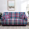 1 /2 /3 /4 Seater Plaid Sofa Cover Dust -Proof Stretch Sofa Slipcover For Living Room L Shape Sofa Protector Anti -Fouling Home Decor