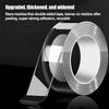 1/2/5m Removable Nano Double Sided Tape Leaves No Residues Damage-Free Strong Hold For Renters, Walls, Tiles, Car, Home & Office