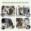 Cat Tree 104 cm Cat Tower with Cat Cave Bed Sisal Scratching Posts Scratching Board Plush Balls for Cats up to 5 kg Light Grey