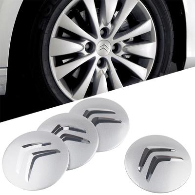 4 Pezzi Stile Auto Tappi Centrali Ruote in Alluminio Adesivi Per C4 C3 Xsara C-Elysee C5 C1 DS DS3 DS5 DS4 Jumper Picasso