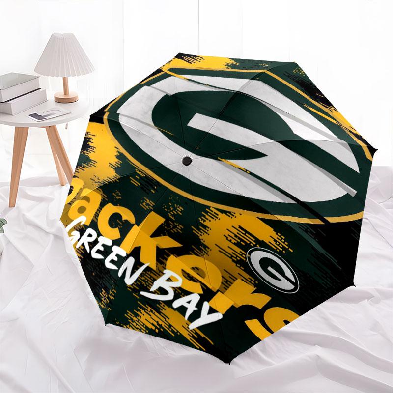 Pittsburgh Steelers Art Pattern, Automatic Folding Umbrella, Portable and Foldable Design, 8 Ribs, a Christmas or Birthday Gift.