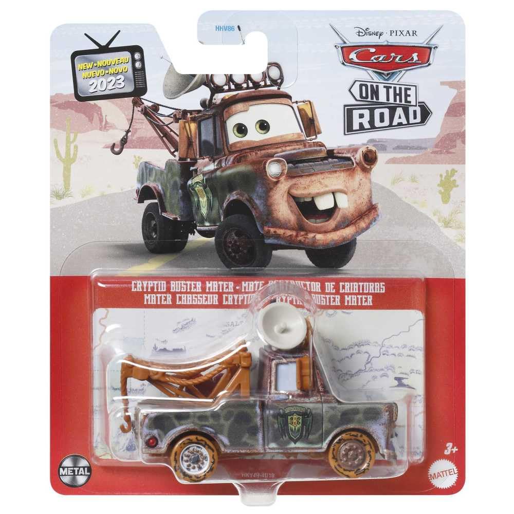 Disney and Pixar Cars On The Road Cryptid Buster Mater Diecast Truck Scale Collectible Toy 155