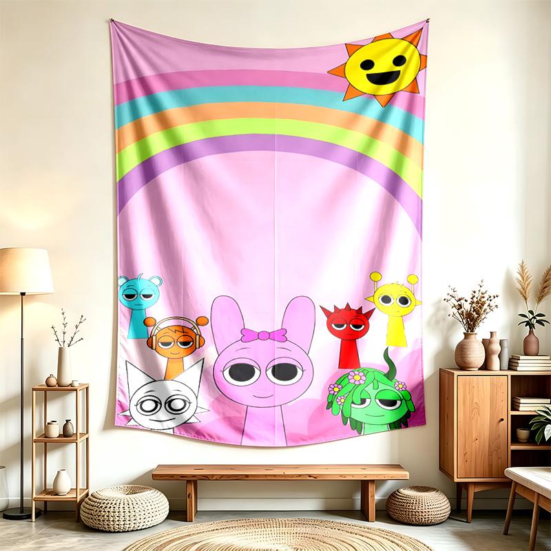 Sprunki (5) Tapestry Suitable For Decorating Homes Dorms And Bedrooms Soft To The Touch And A Perfect Gift For Friends And Family