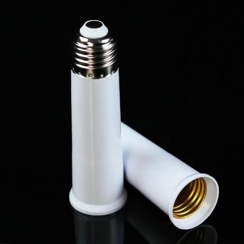 E27 to E27 Light Socket Extender for Medium Light Bulb Extender Extension Socket 65mm 95mm 120mm
