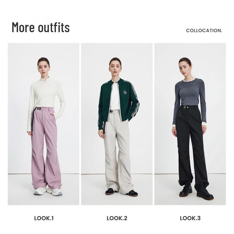 Navigare Women's 2025 Fall/Winter Straight-Leg Outdoor Cargo Pants