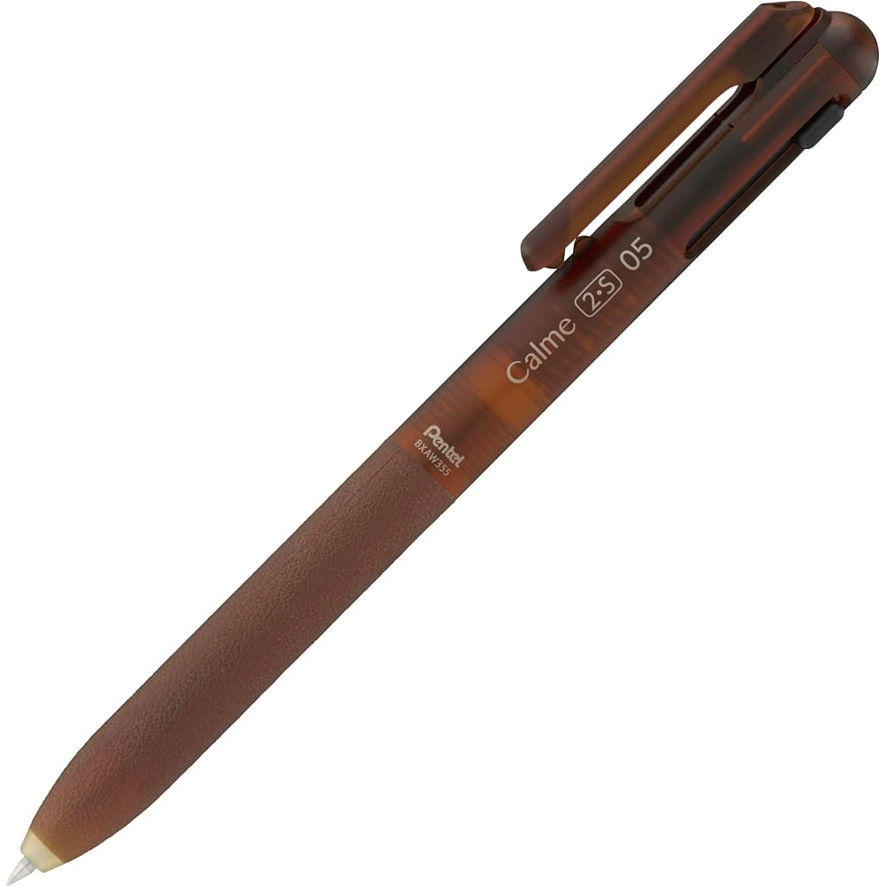 Pentel BXAW355L5 Multifunction Ballpoint Pen Limited Calme Calme 0.5mm Brown