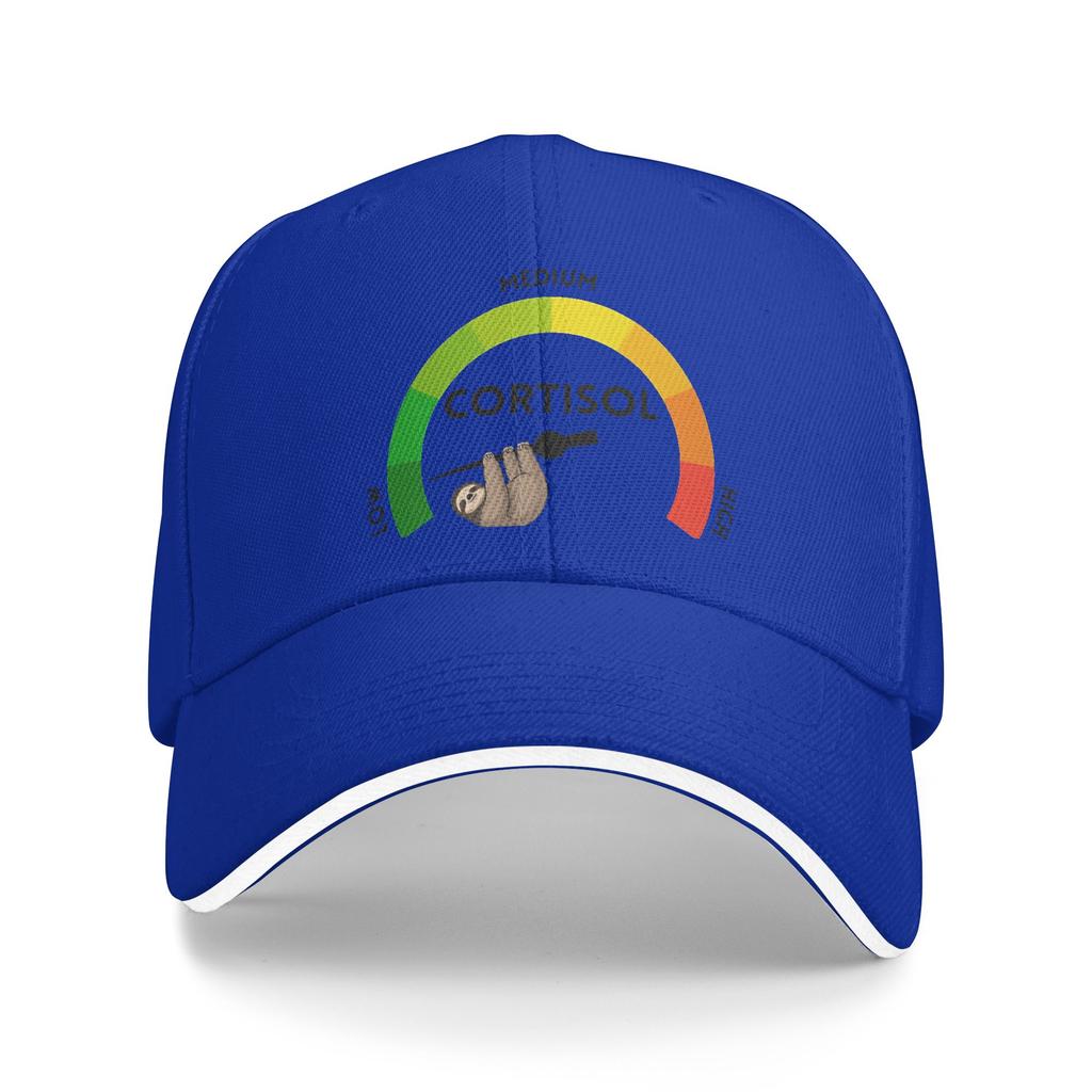 Niedriges Cortisol Sonnen Baseballkappe Sommer y2k Lustige Trucker-Mütze Für Damen Unisex Kpop Rock Baseballkappen