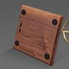 A20F-Pour Over Coffee Maker Stand With Wood Base Adjustable Height Rack Dripper Filter Holder For Manual Brewing Wood