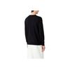 Emporio Armani SS23 Logo Embroidered Pullover Long Sleeve Sweater Men Sweater Navy-Blue 3R1MXN-1MEYZ-0920