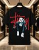 T-shirt da Uomo in Cotone Unisex da Uomo e Donna All-match Cotone Girocollo Y2K Retro Tendenza Fantasia Stampata Manica Corta