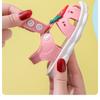 Summer Baby Sandals for Girls Strawberry Closed Toe Toddler Infant Kids Princess Walker's Baby Little Girls Shoes Sandals Size 16-25