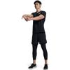Under Armour HeatGear Fitted Comfortable Stylish Versatile Short Sleeve T-Shirt Men Tops Black 6000939-001