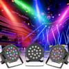 36-Color Sound-Activated Stage Lights for KTV, Bars, Weddings, and Performances - Atmosphere-Enhancing Par Lights