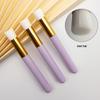 Angled Nose Shadow & Eyelash Cleaning Brush - Blackhead Remover, Makeup & Beauty Tool