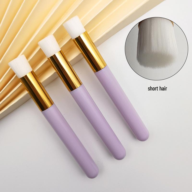Angled Nose Shadow & Eyelash Cleaning Brush - Blackhead Remover, Makeup & Beauty Tool