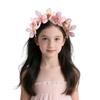Children's Headband Princess Super Fairy Simulation Flower Headdress Girl Mori Headband Flower Girl Wedding Photo Headdress