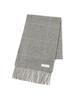 B:MING LIFE STORE by BEAMS Men's Windowpane Check Scarf, Grey Free