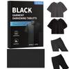 Black Laundry Tablets Color Catcher Sheets 10 PCS Count Fabric Guard Black Clothing Color Restorer Sheet For Trouser Quilt Cover