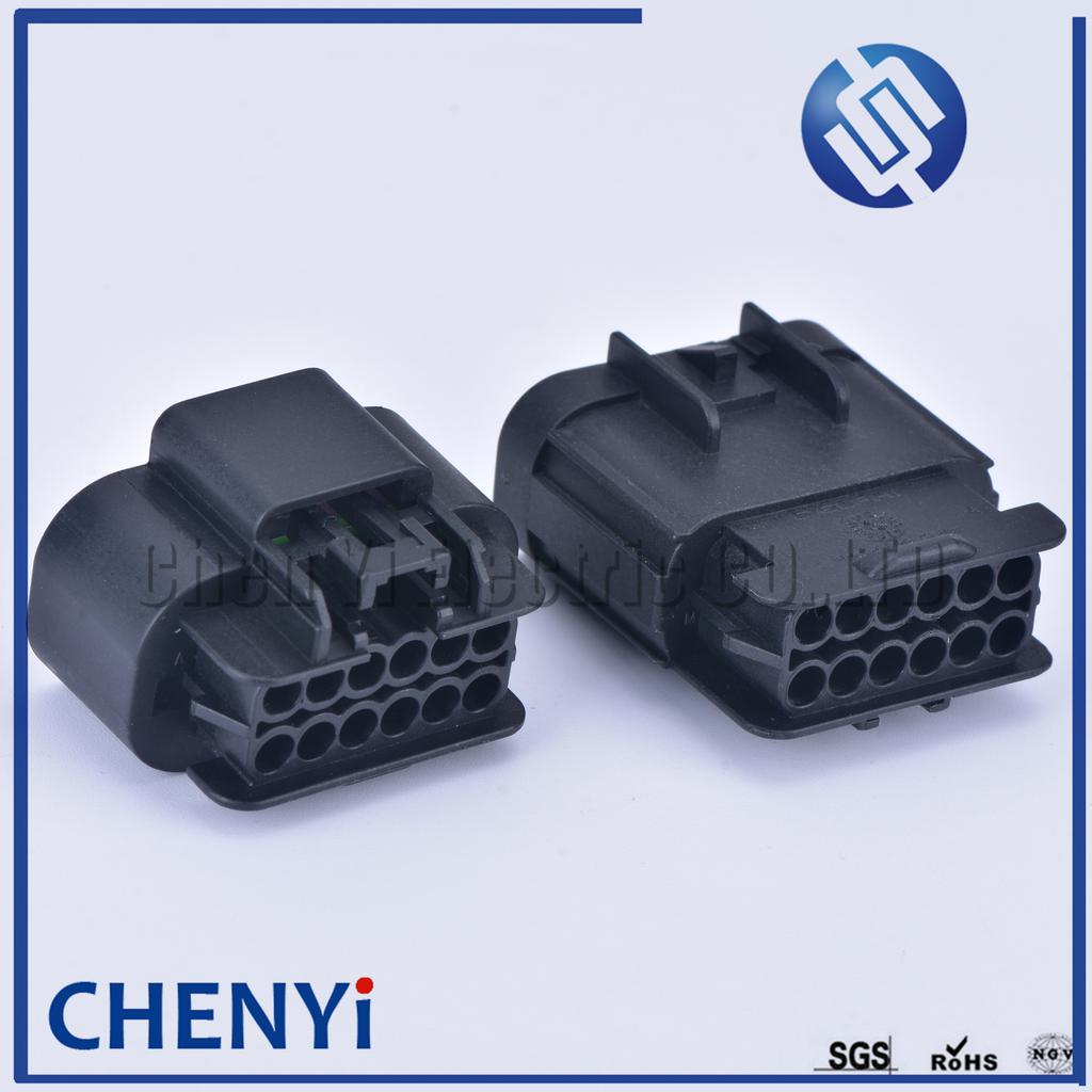 12 Pin 1.5 Gt Series Sealed Waterproof Auto Wire Socket Automotive Connector 15326849 15326854 13530777 for Buick MG 5