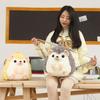 One Piece Cute Soft Hedgehog Plush Backpack Kawaii Comfortable School Bag Cartoon Animal Bag Children's Gift Boys Girls Student