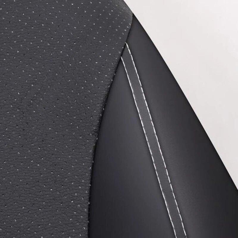 Set of Supretto Car Covers Made of Eco-leather (Art.7155)