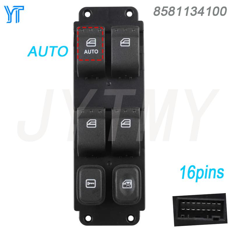 

Electric Master window control switch for Ssangyong Korando C 2011-2013 Front Left Lifter Parts Car Accessoriesr 8581134100